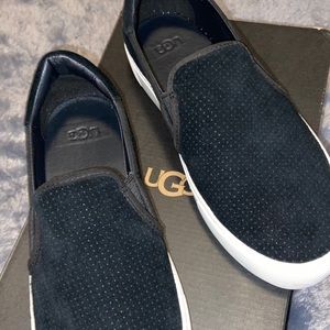 UGG Jass Suede unisex Flatform Slip-On Sneakers